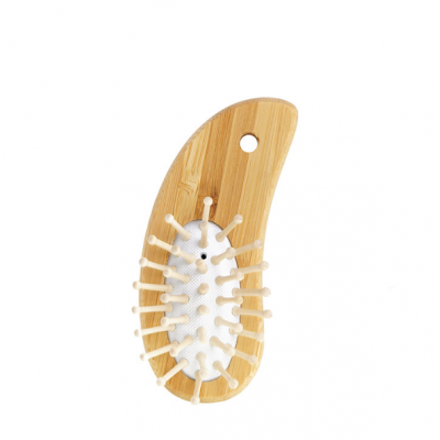 Wholesale Mini Air bag comb portable air cushion comb massage comb children's lovely Carpenter Tan gifts woodcomb son