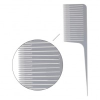 High Quality plastic Hair Combs Salon Hair Styling Hairdressing Antistatic hook teeth Comb For Hair Cutting high lighting